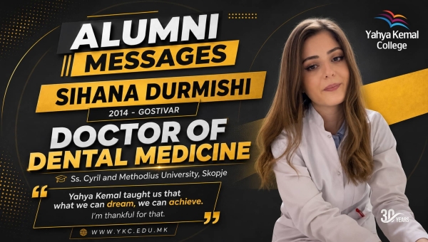 Sihana Durmishi – From YKC Gostivar to Dental Medicine